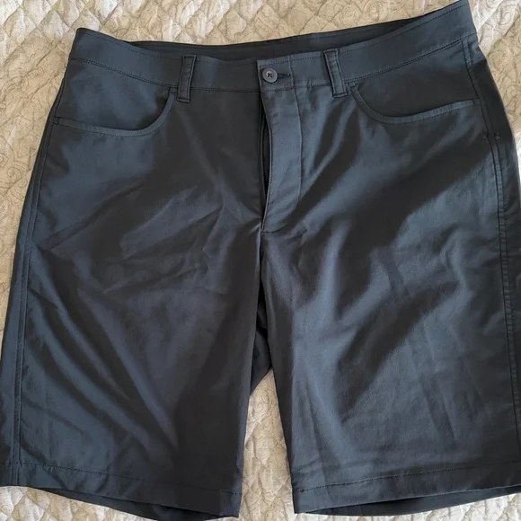 Men's Dark Blue Golf shorts - Picture 1 of 5